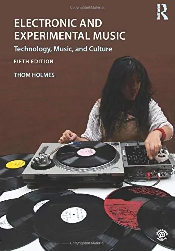 Cover of book with photo of Maria and brown background, sitting at table with turntable and mixer and multiple records strewn about.