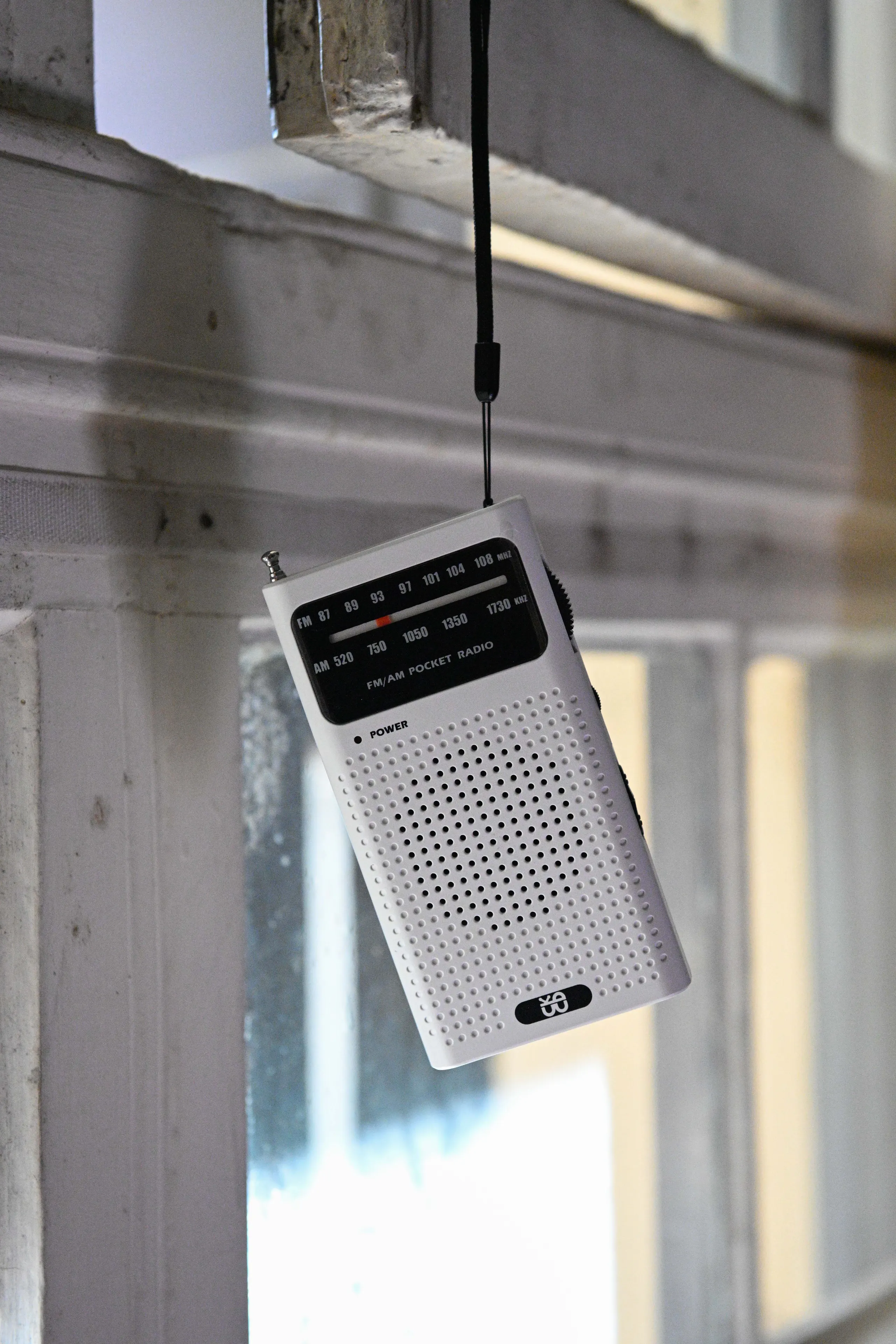 photo of portable radio